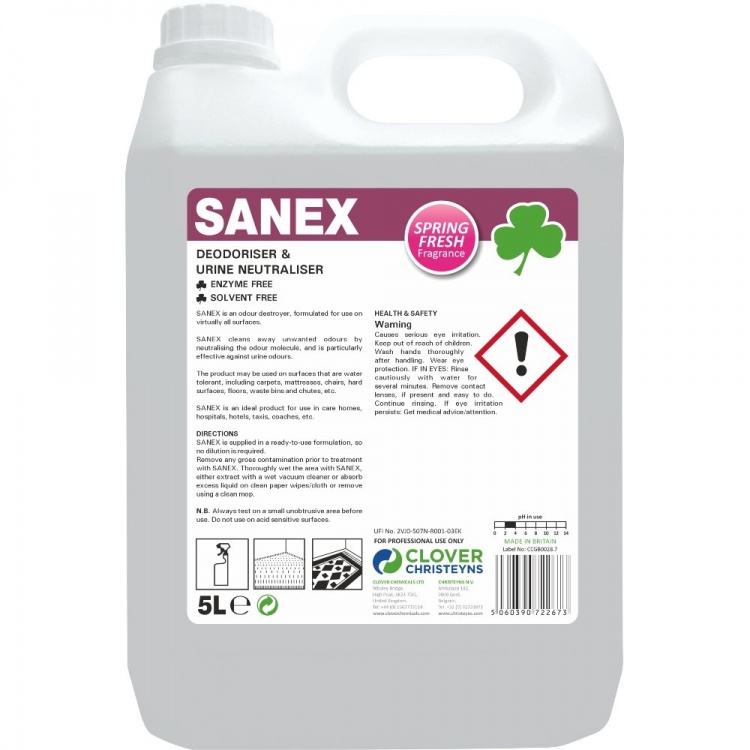 Clover Chemicals Sanex Odour Destroyer (208)